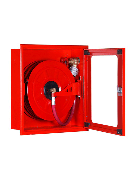 Sıva Altı Cam Kapaklı Yangın Dolabı