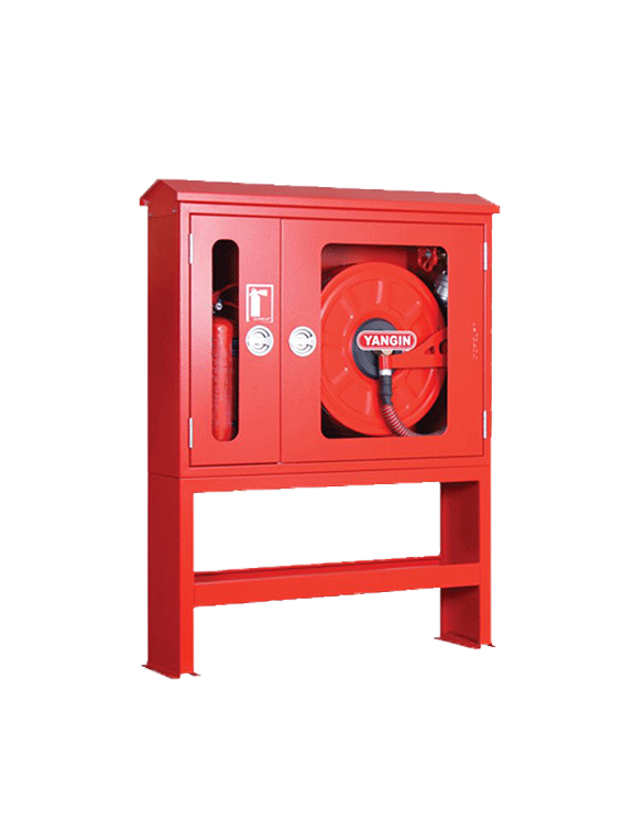 Dış Mekan Tüp Bölmeli Camlı Yangın Dolabı